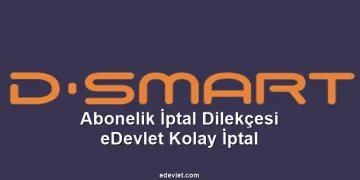 D-Smart İptal Dilekçesi Örneği - D-Smart Abonelik İptali Güncel