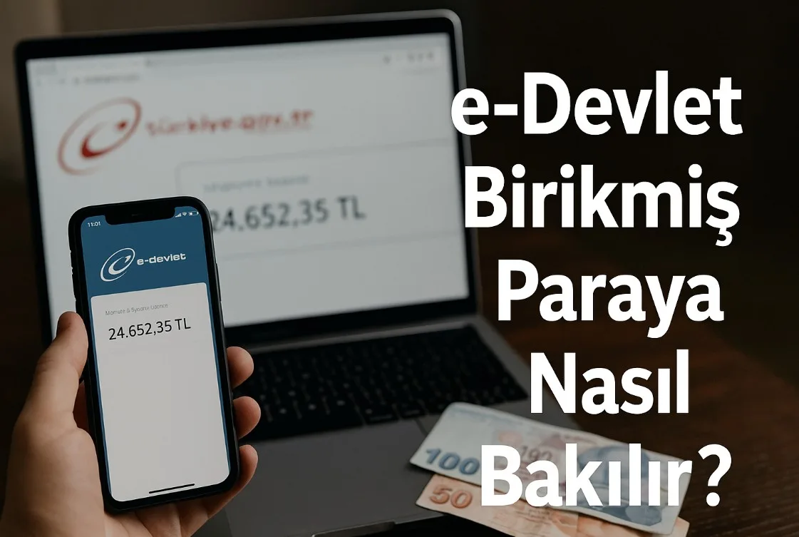 e‑Devlet Birikmiş Paraya Nasıl Bakılır?
