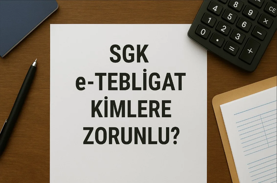 SGK e-Tebligat Kimlere Zorunlu?