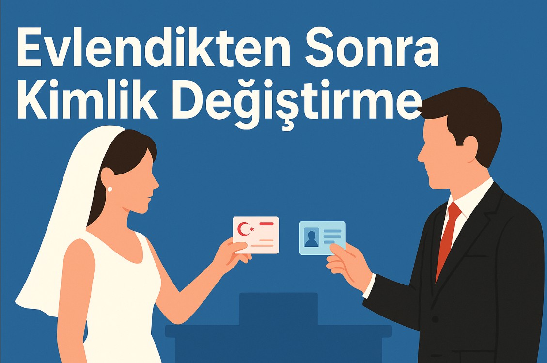 Evlendikten Sonra Kimlik Değiştirme - Başvuru, Evraklar 2025