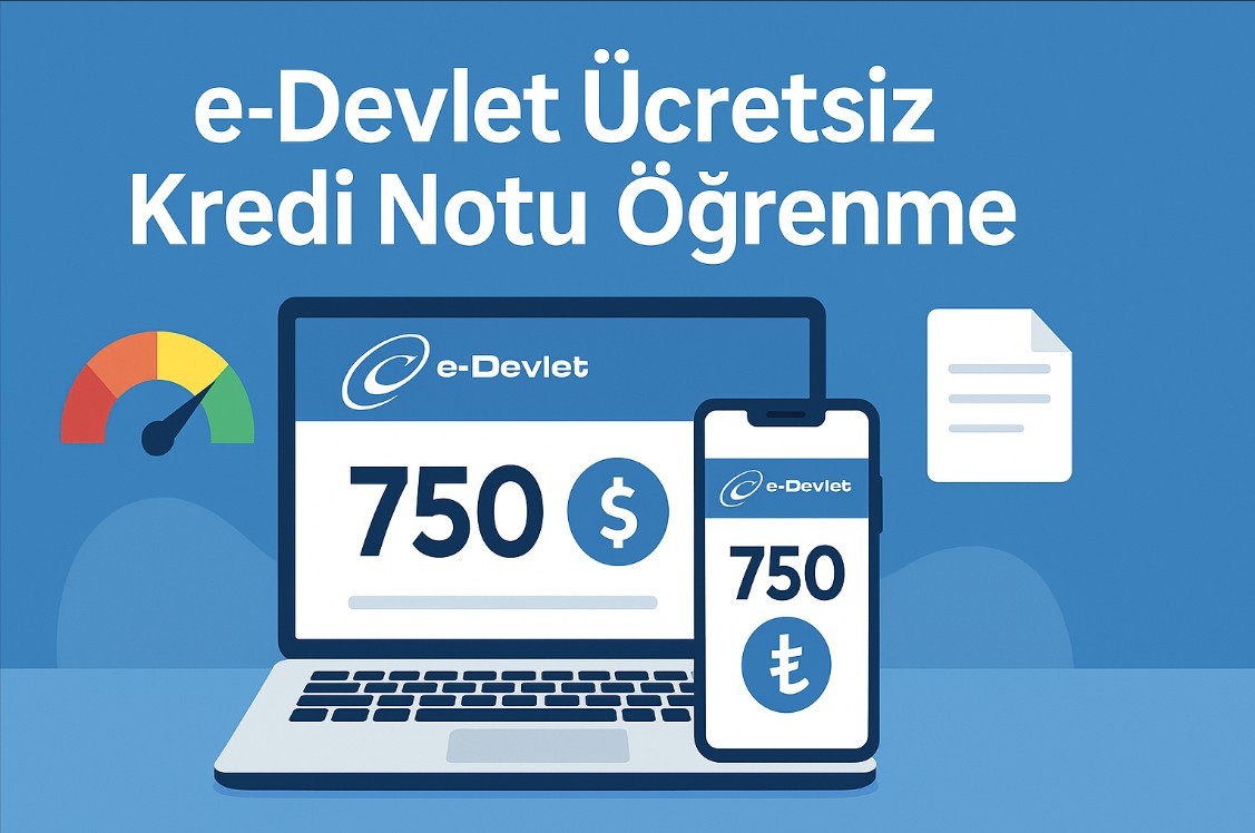 e-Devlet Ücretsiz Kredi Notu Öğrenme