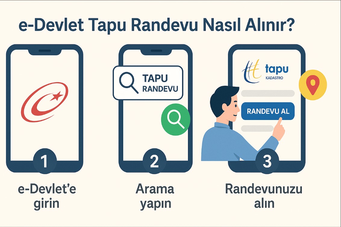 e-Devlet Tapu Randevu Nasıl Alınır