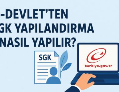E-Devlet’ten SGK Yapılandırma Nasıl Yapılır
